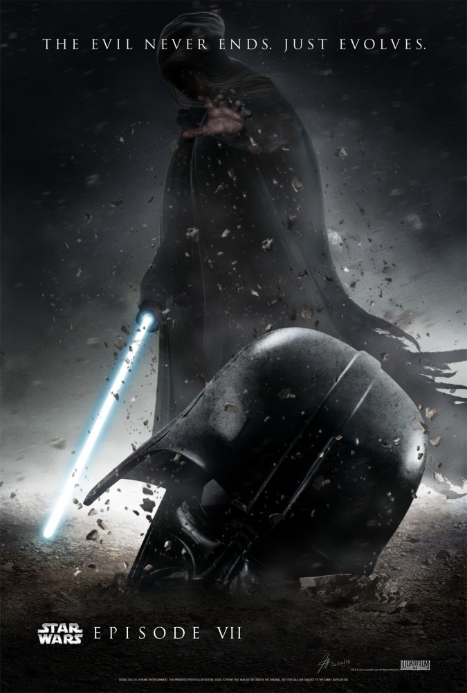 Poster for the movie "Star Wars: Episode VII - The Force Awakens"