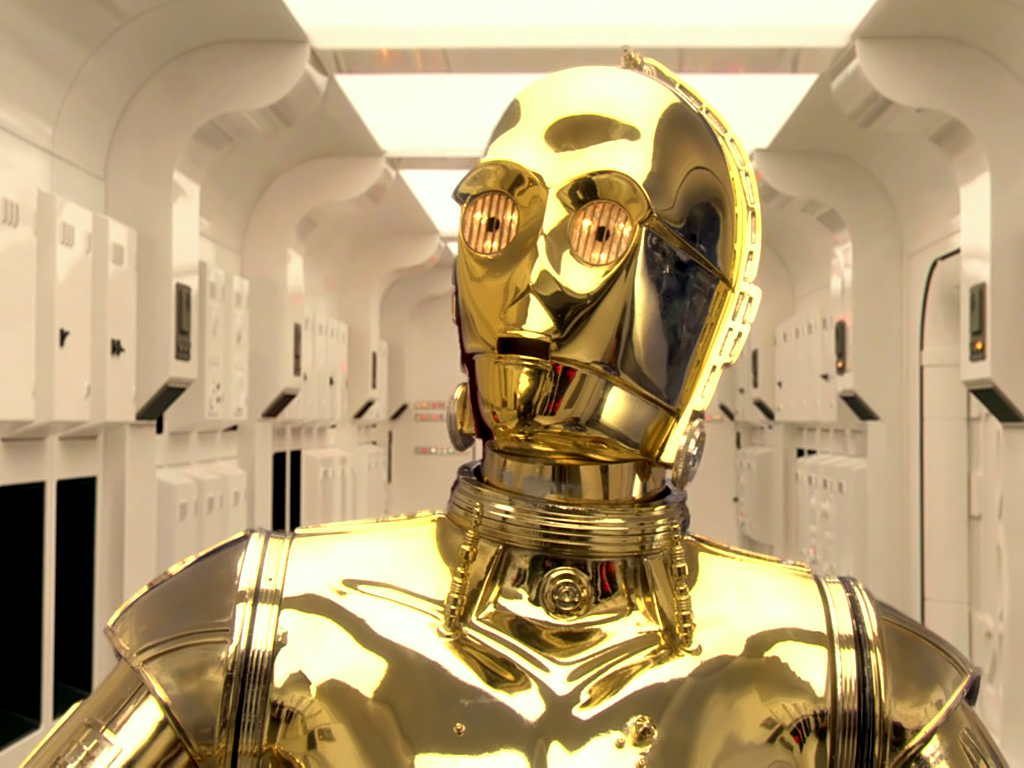 Who is the actor that has played C3P0 is all 7 Star Wars films?